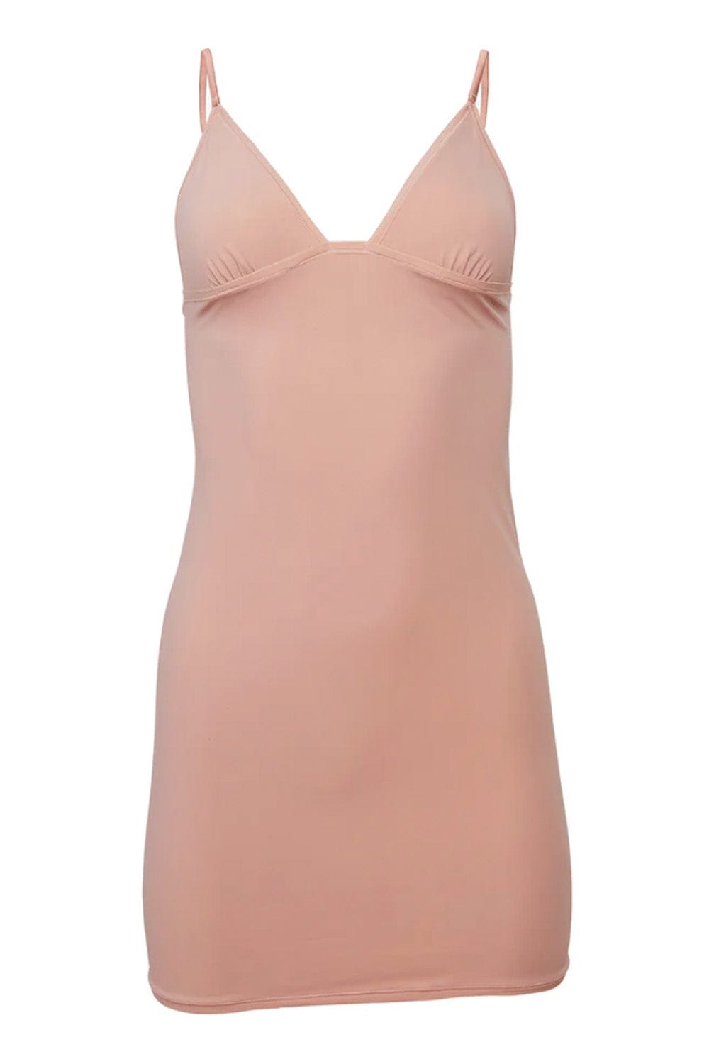 Fleur Du Mal LE STRETCH TRIANGLE SLIP LORRY SL0117 NUDE