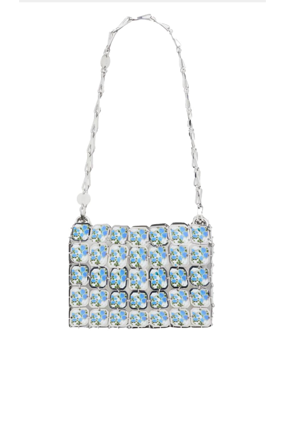 1969 Porcelain Floral Square Nano Bag