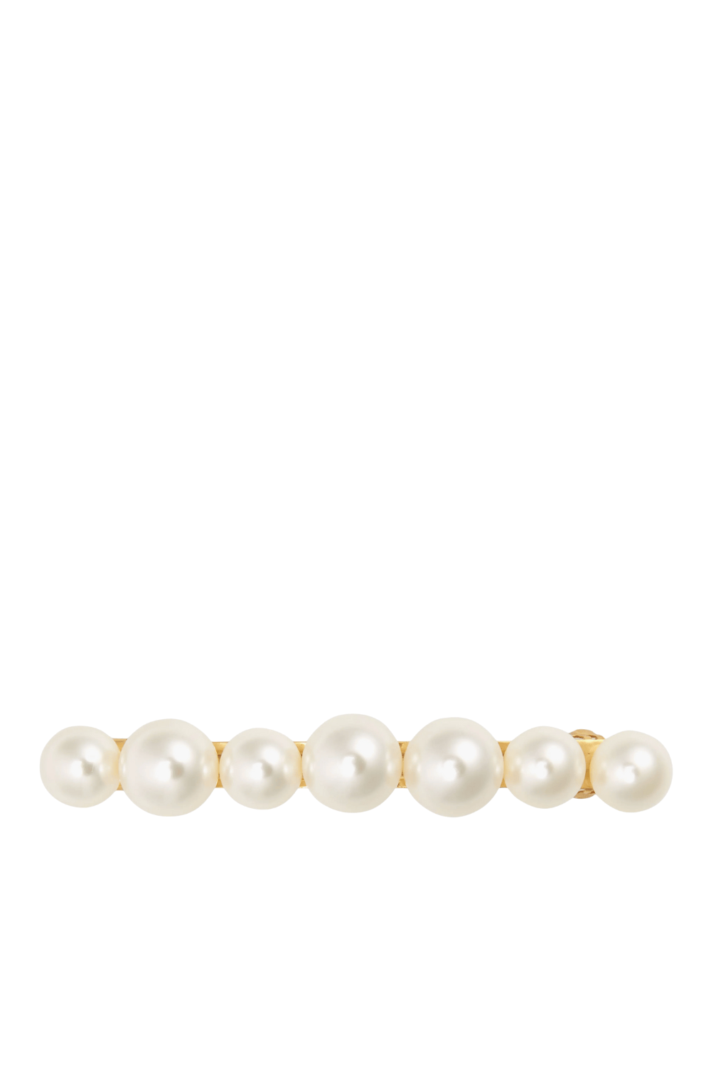Jennifer Behr Gretel Elegant Gold and Pearl Barrette