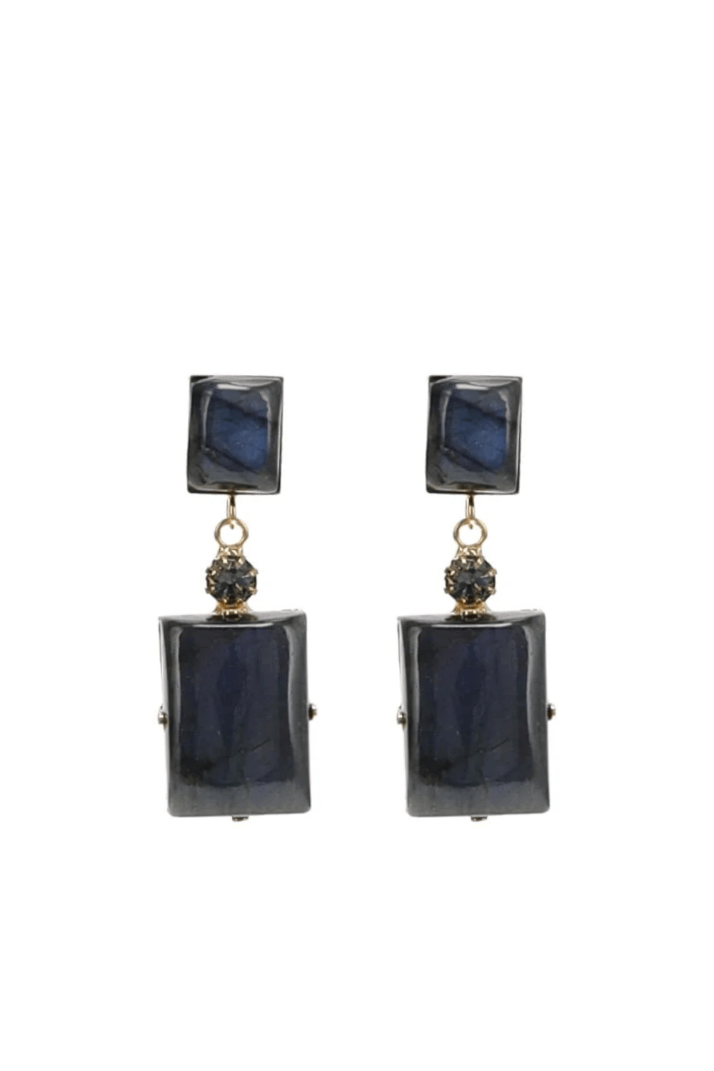 Jennifer Behr Joliel Labradorite Stone Drop Earrings