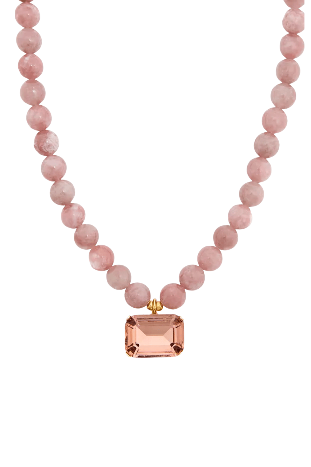 Jennifer Behr Sidonie Rhodonite Beaded Necklace