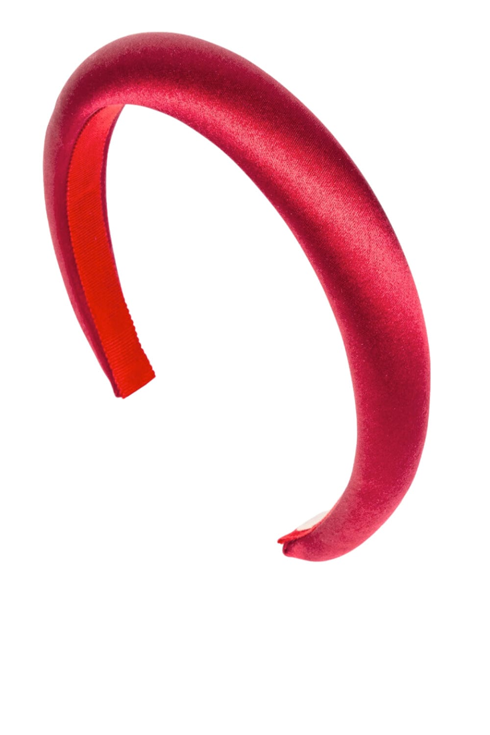 Jennifer Behr Tori Ruby Silk Satin Headband