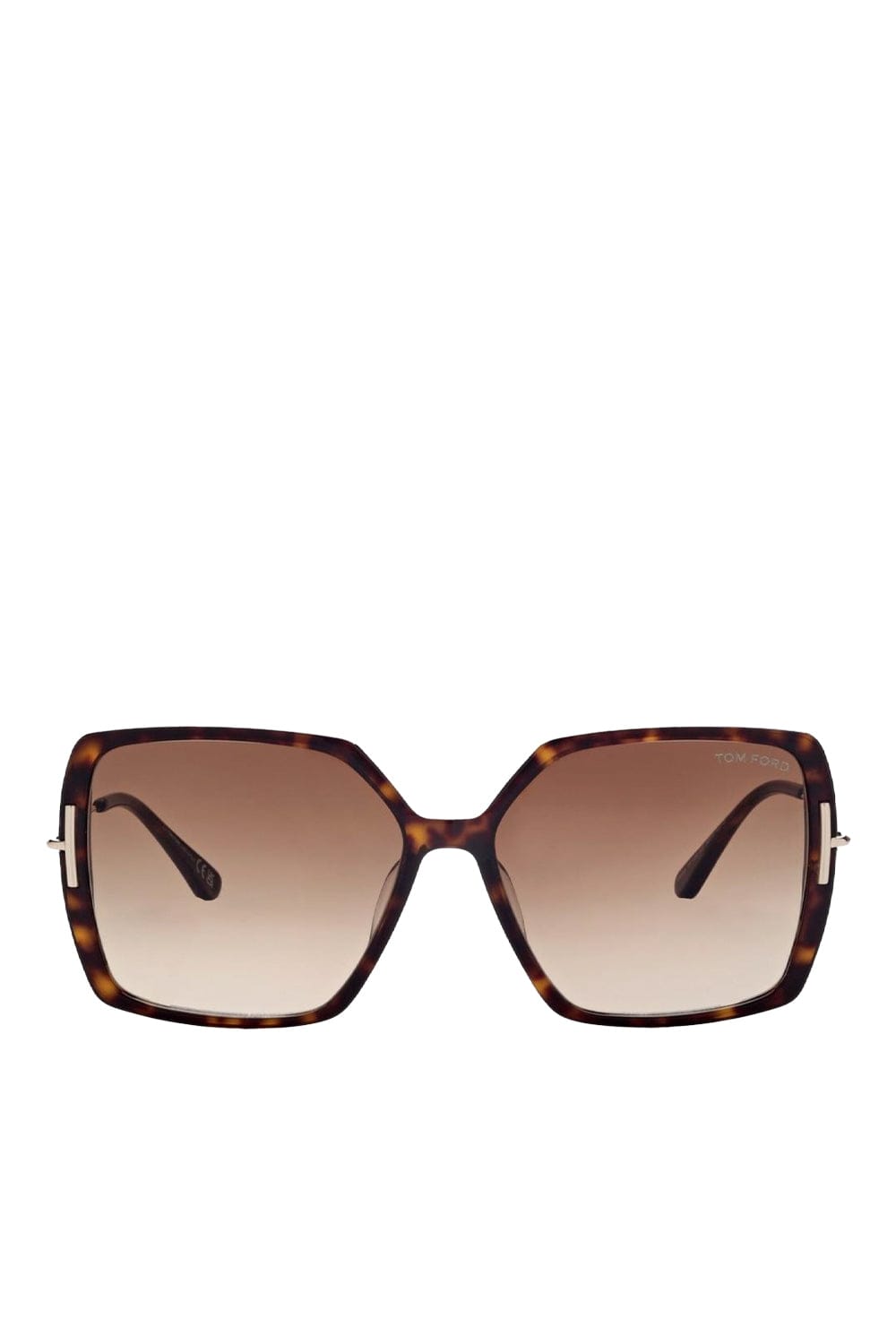 Tom Ford Eyewear Joanna Dark Havana Butterfly Sunglasses
