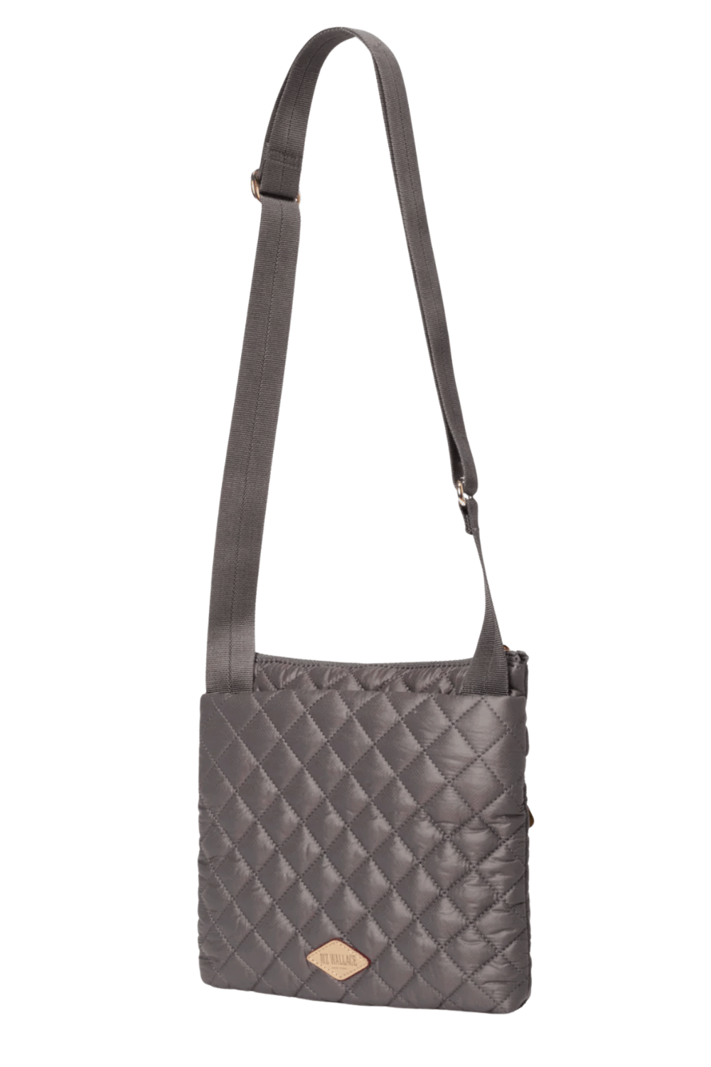 MZ Wallace Metro Magnet Quilted Flat Crossbody Bag
