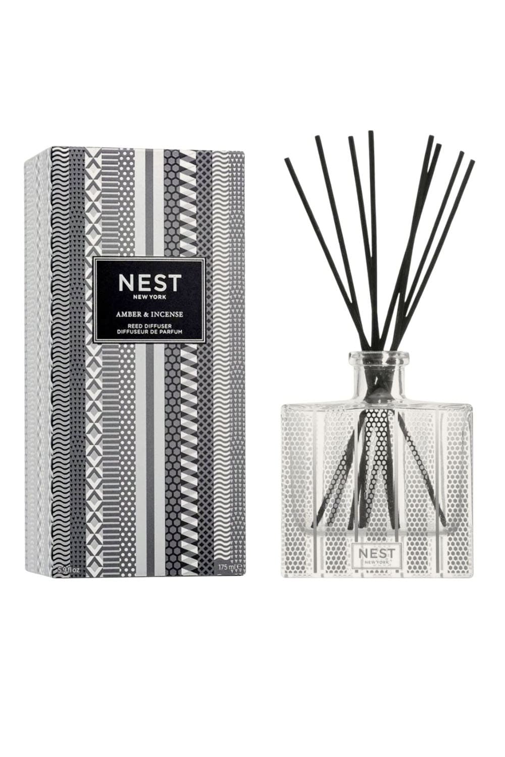 Nest Amber & Incense 6 oz Reed Diffuser