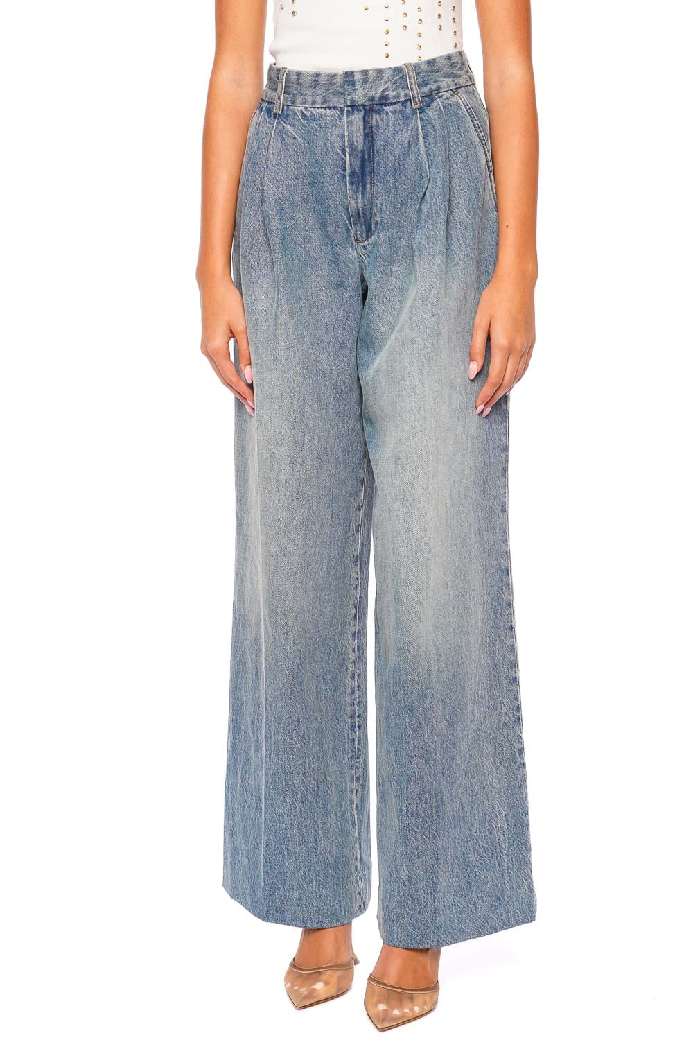 ZIMMERMANN Illustration Neptune Denim Pant