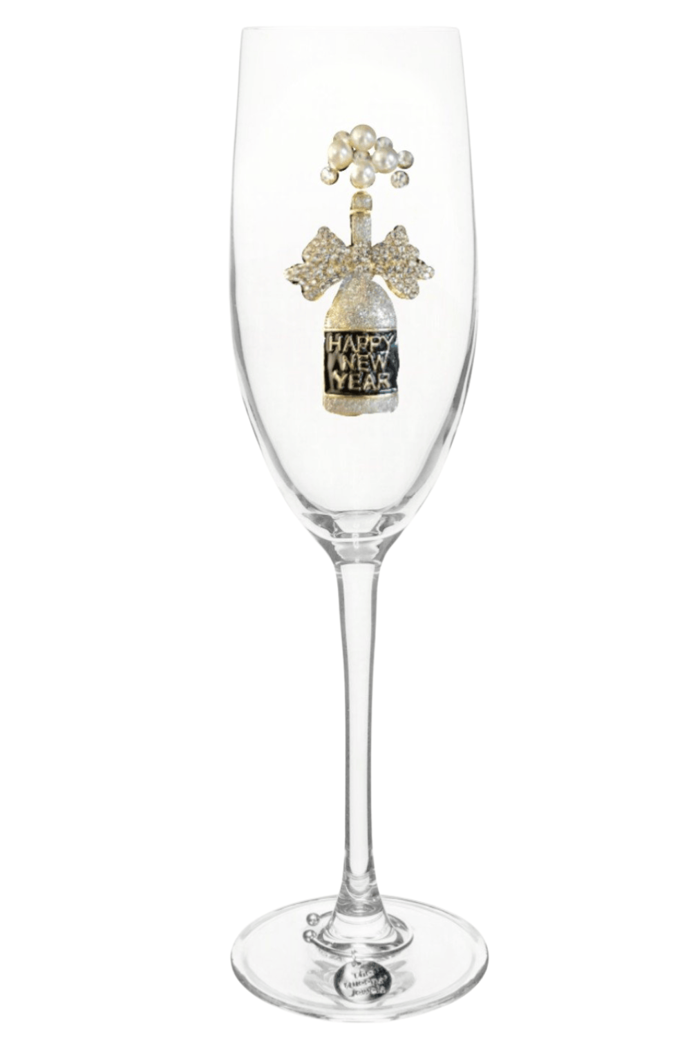 The Queens' Jewels Happy New Year Champagne Glass