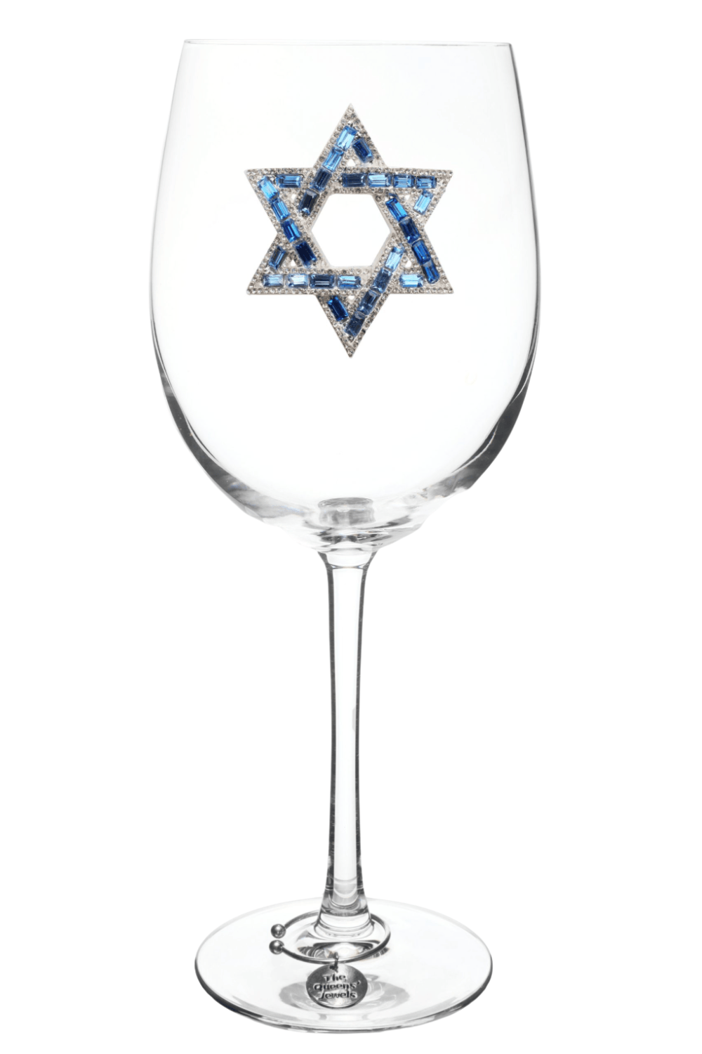 The Queens' Jewels Star of David Jeweled Multi Wine Glass