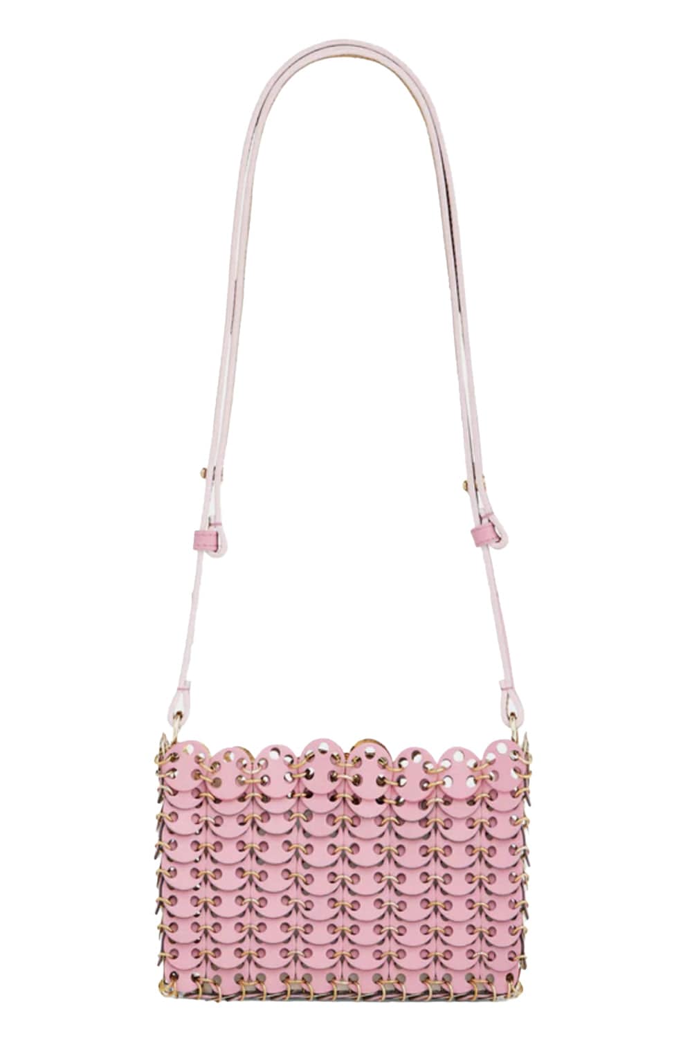 1969 Leather Flip Disc Shoulder Bag