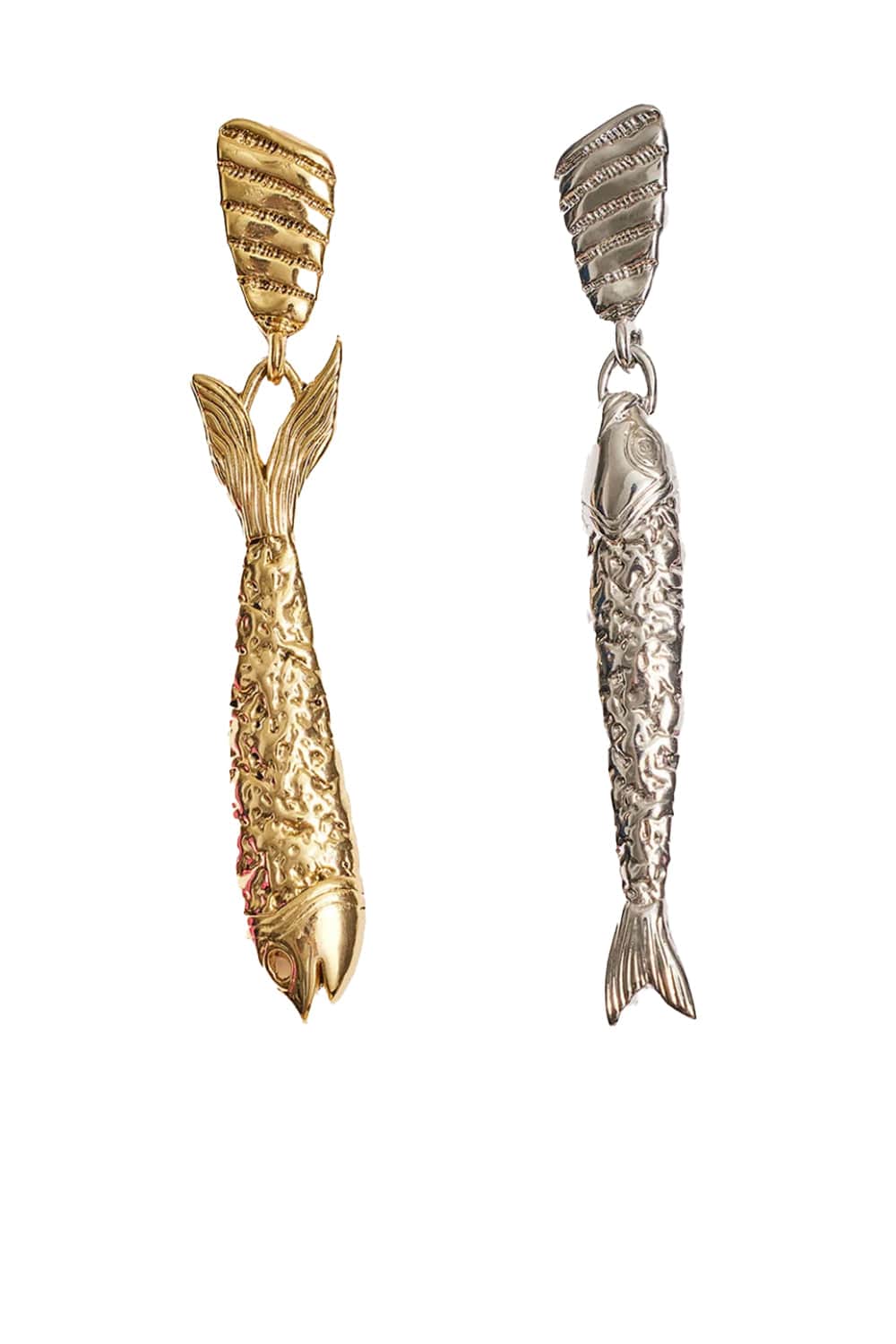 Mignonne Gavigan Sardina Mixed Metal Drop Earrings