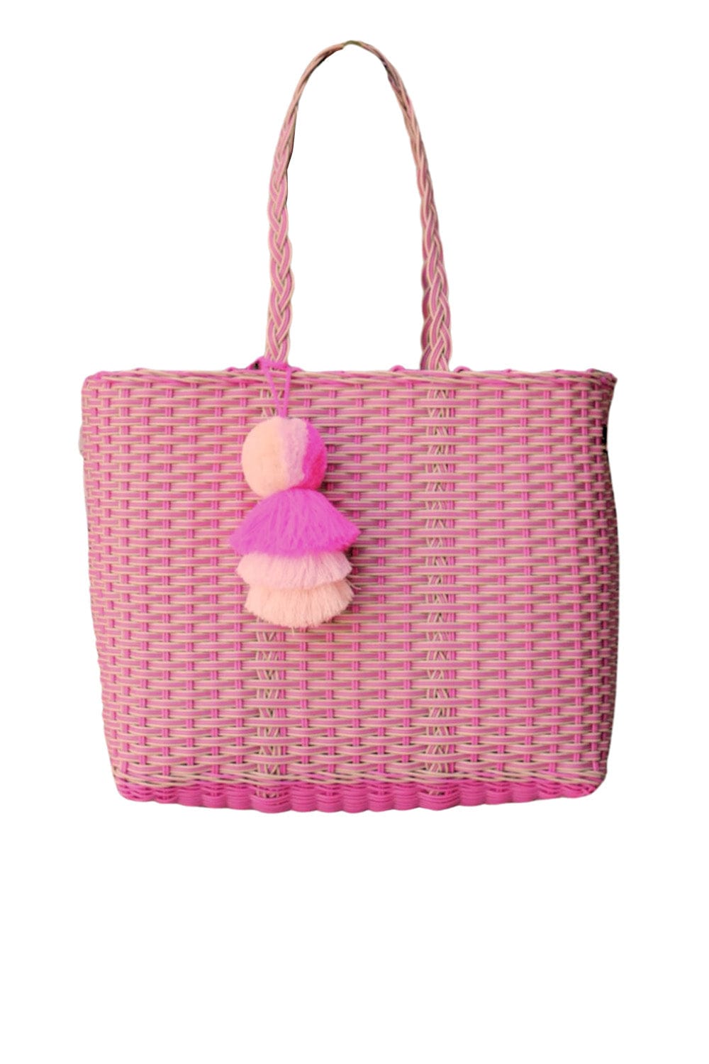 Squeeze De Citron Medium Pink Sand Nest Citron Tote