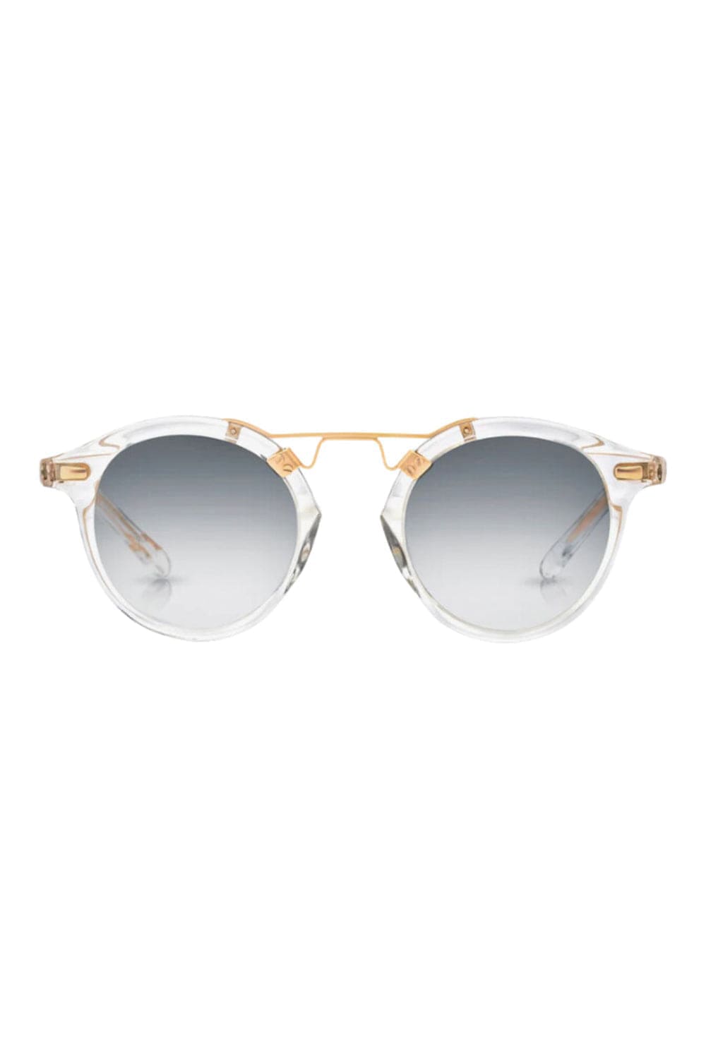 KREWE St. Louis Crystal Mirrored Sunglasses