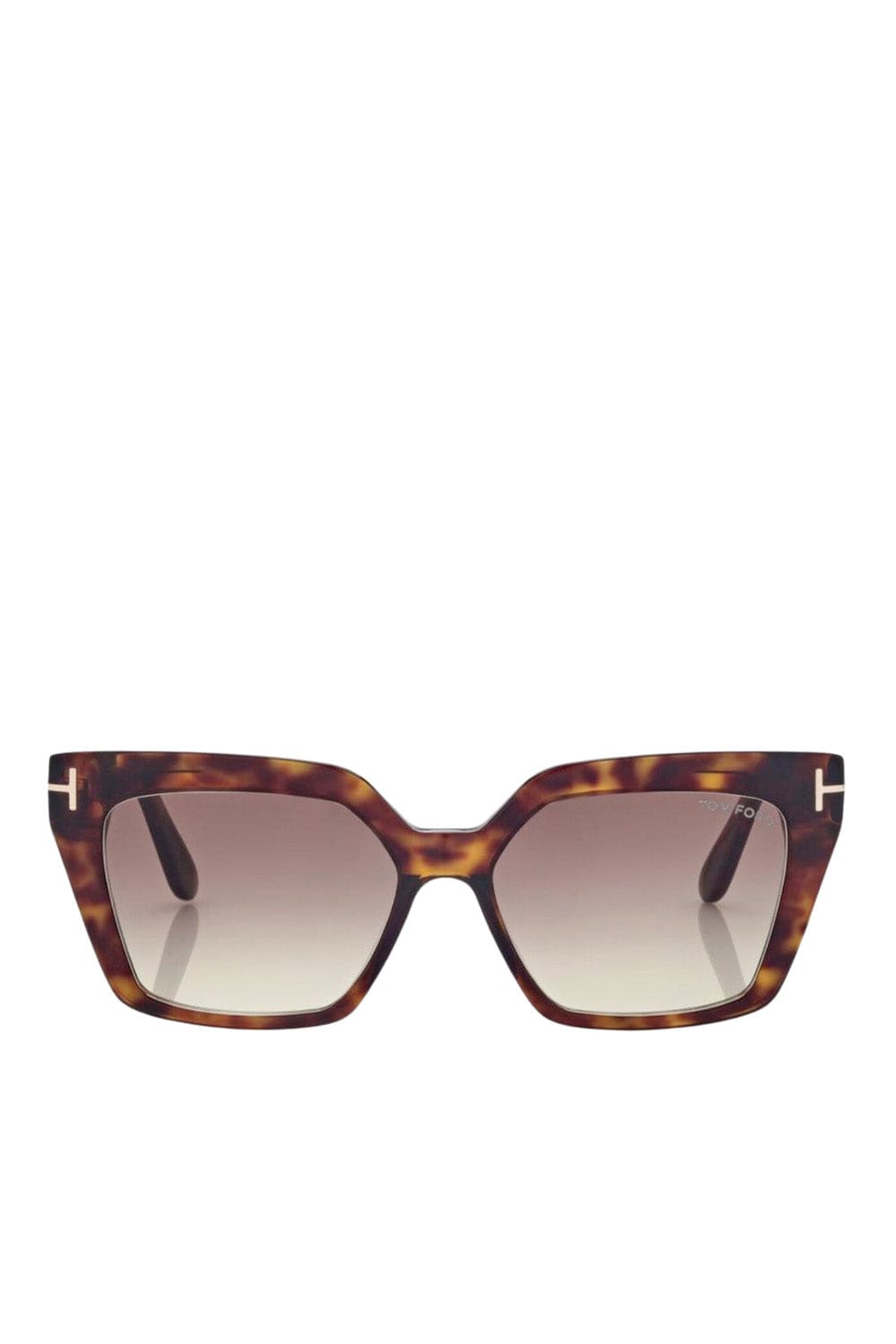 Tom Ford Eyewear Winona Havana Rose Cat Eye Sunglasses