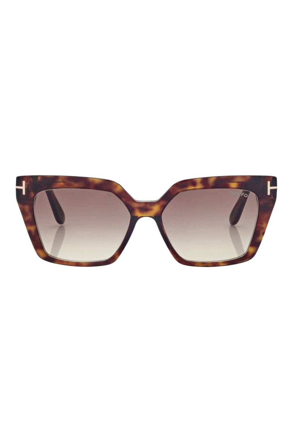 Tom Ford Eyewear Winona Havana Rose Cat Eye Sunglasses