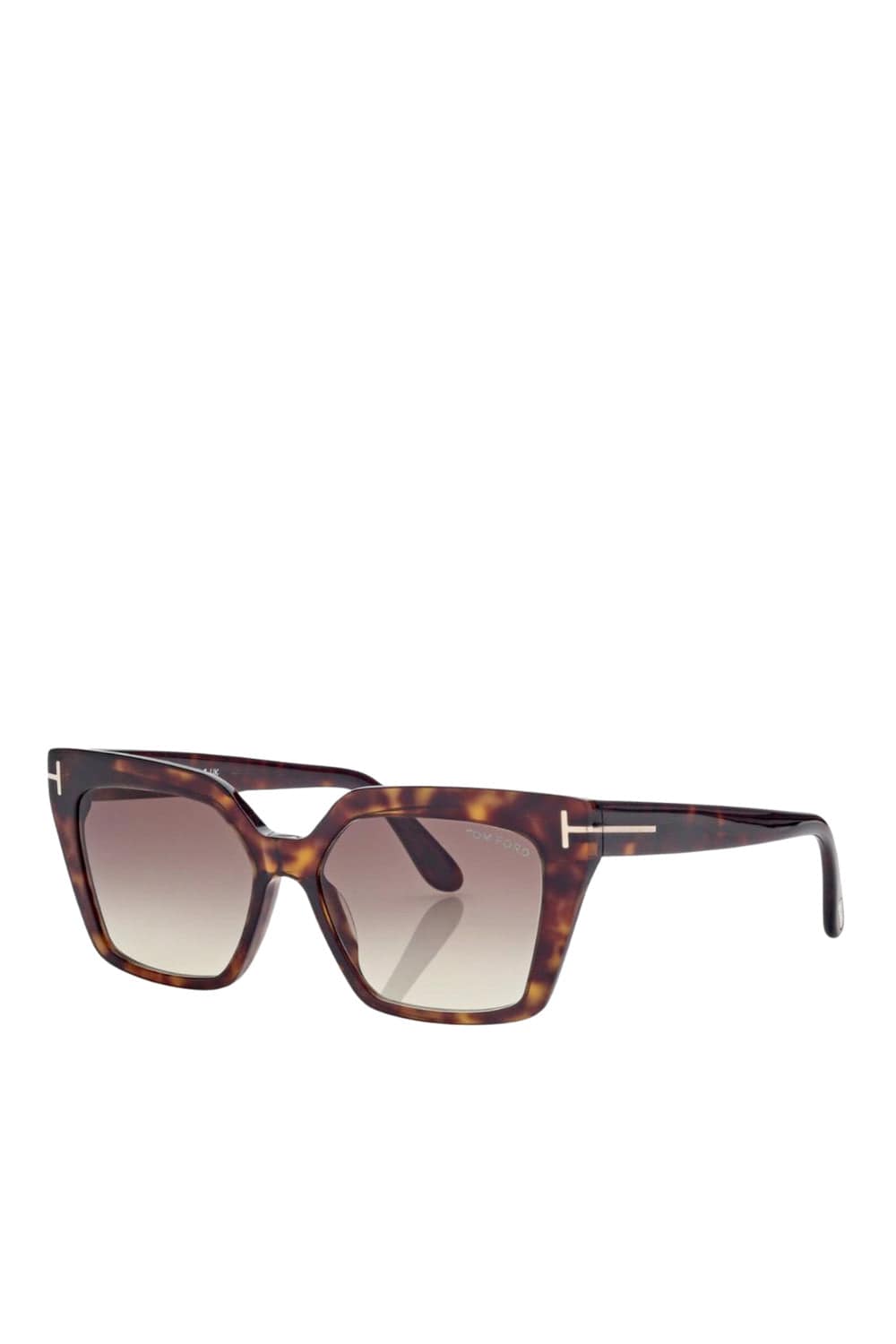 Tom Ford Eyewear Winona Havana Rose Cat Eye Sunglasses