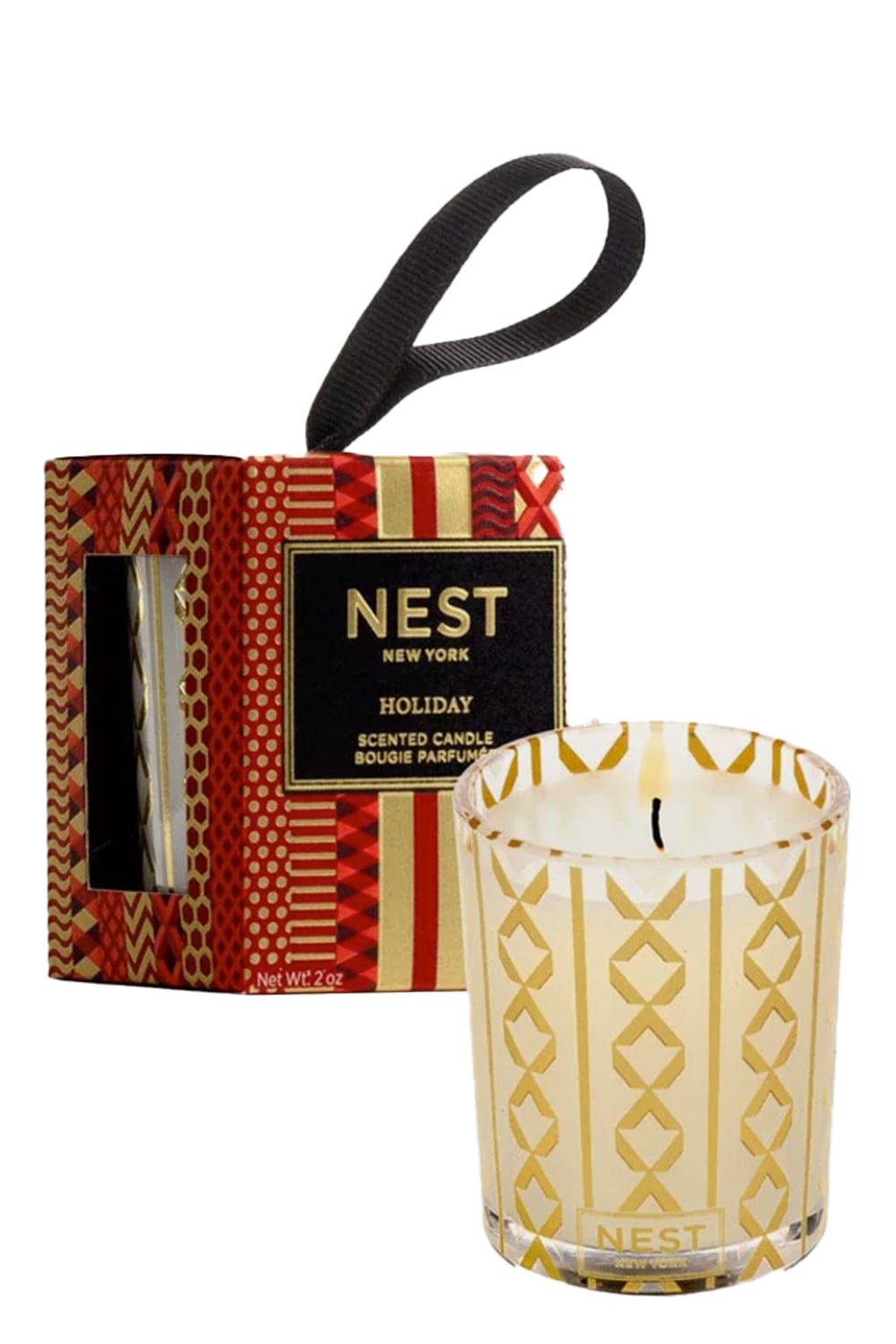 Nest Holiday Votive Candle Ornament