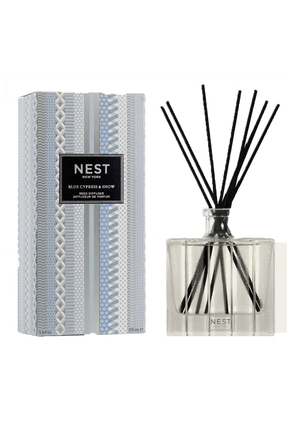 Nest Blue Cypress & Snow 6 oz Reed Diffuser