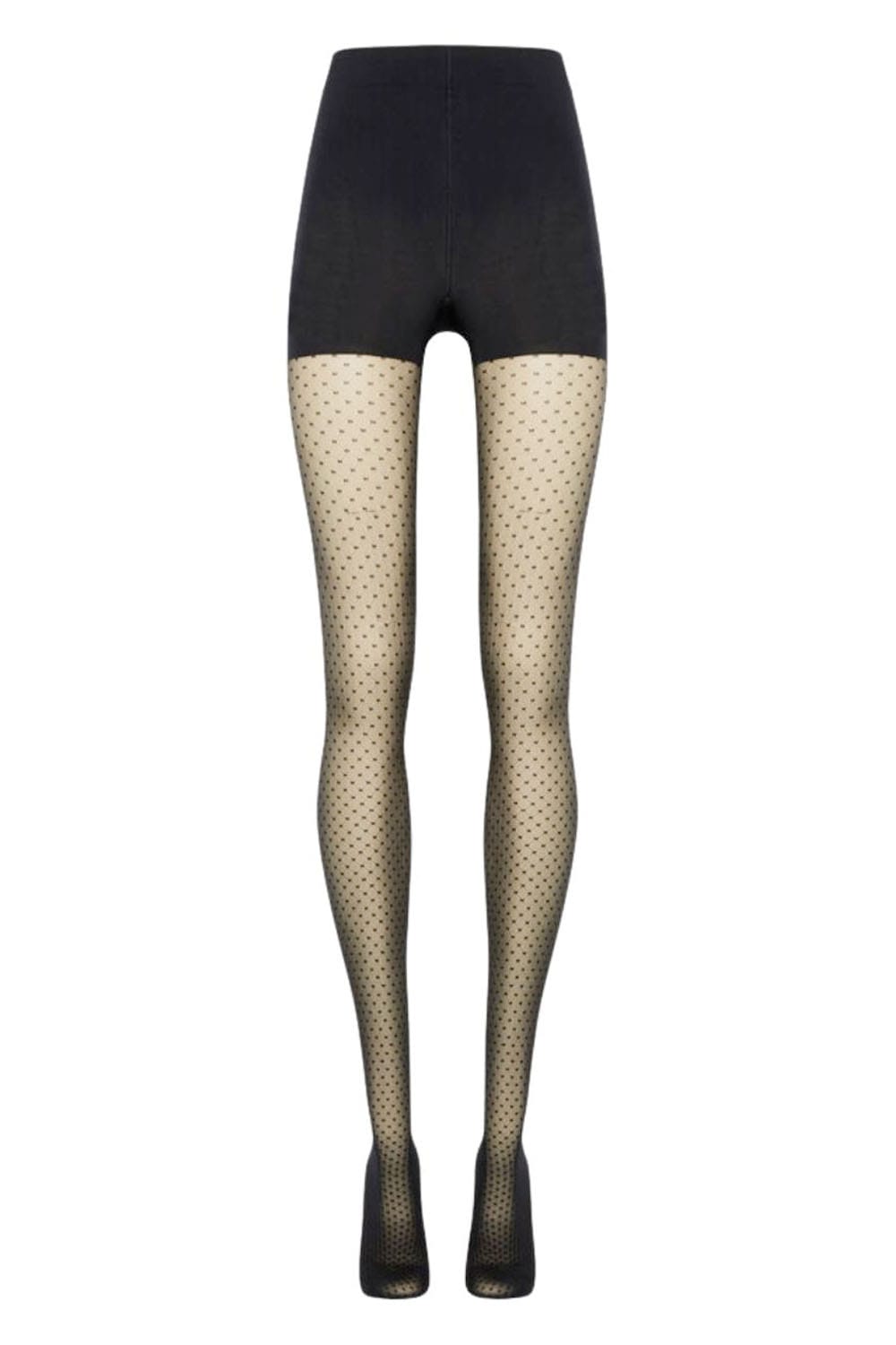 Wolford Black Dot Sheer Control Tights