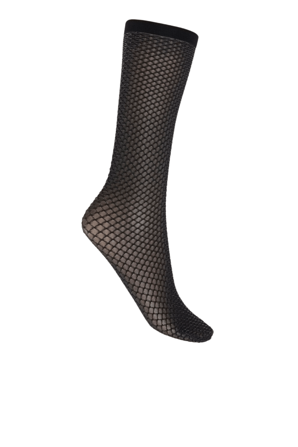 Wolford Shimmer Effect Black and Silver Lurex Socks