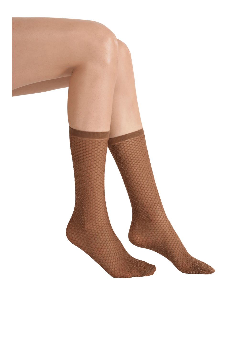 Wolford Saba Gold Shimmer Effect Socks
