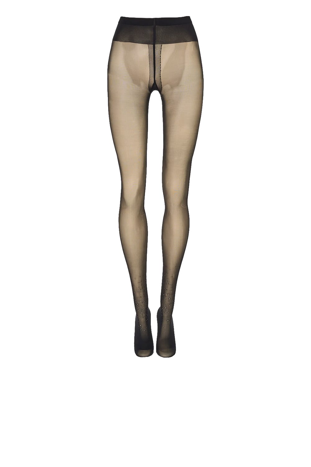 Wolford Stardust Black Crystal Embellished Tights