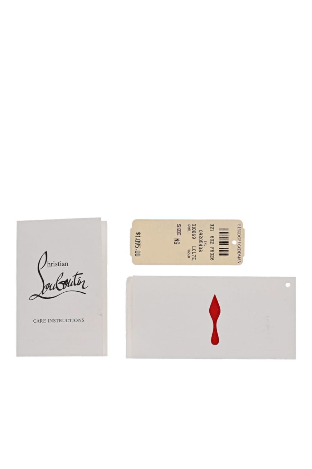 Lola's Closet Christian Louboutin Black Spike Studded Clutch