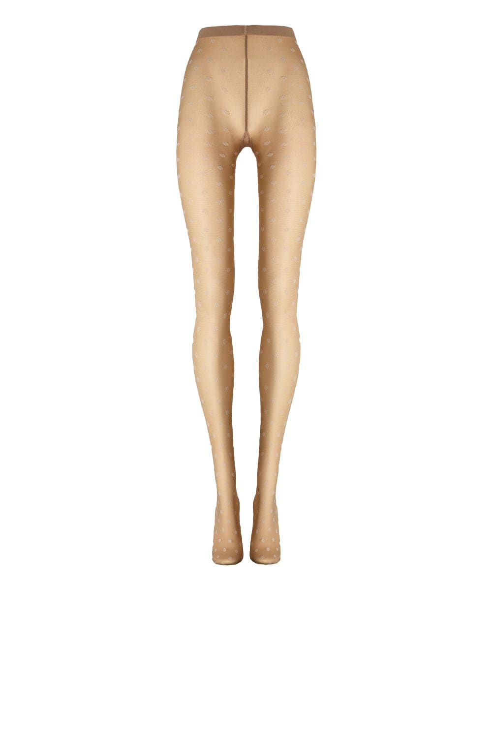 Wolford Daisy Patterned Fairly Light White Tights