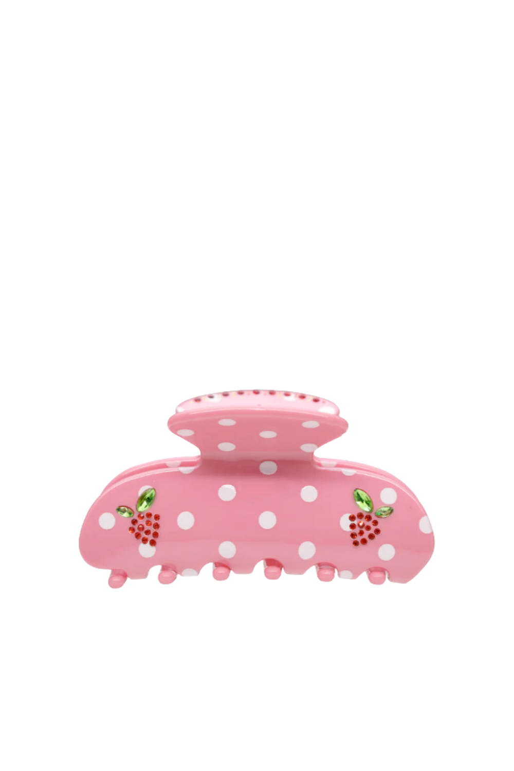 Lychee Berry Dot Sweetheart Hair Clip