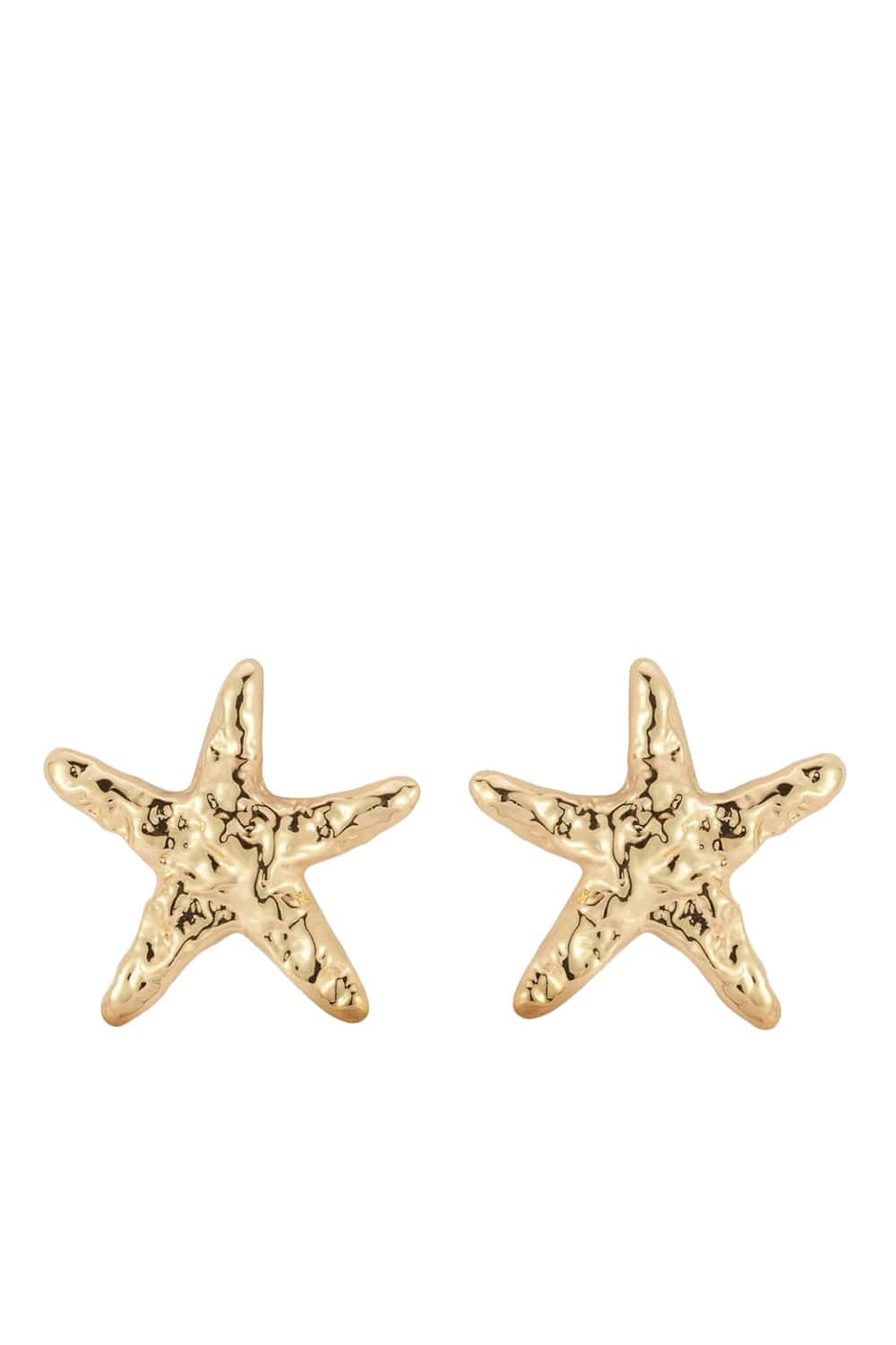 Mignonne Gavigan Estrella Gold Starfish Stud Earrings