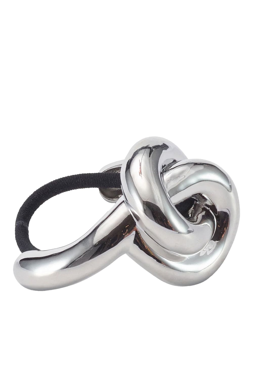 Lelet NY Glossy Knot Rhodium Pony Cuff