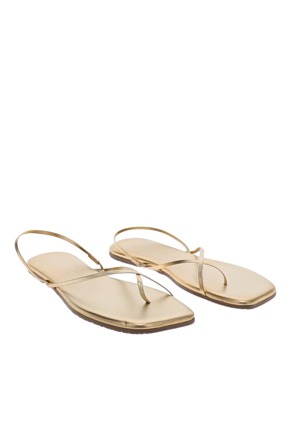 TKEES Millie Square Toe Blink Strappy Sandals
