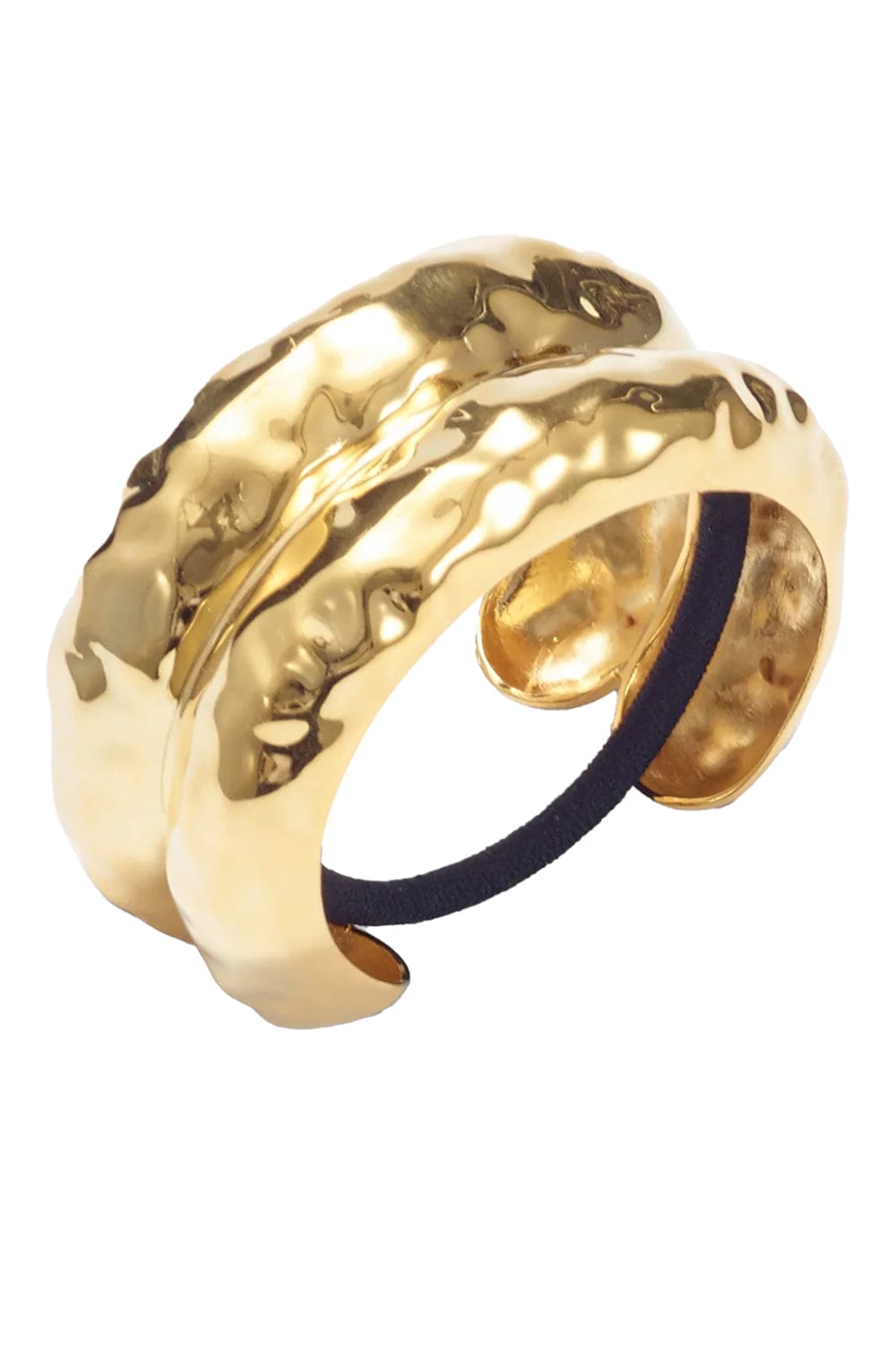 Lelet NY Gold Hammered Double Arch Pony Cuff