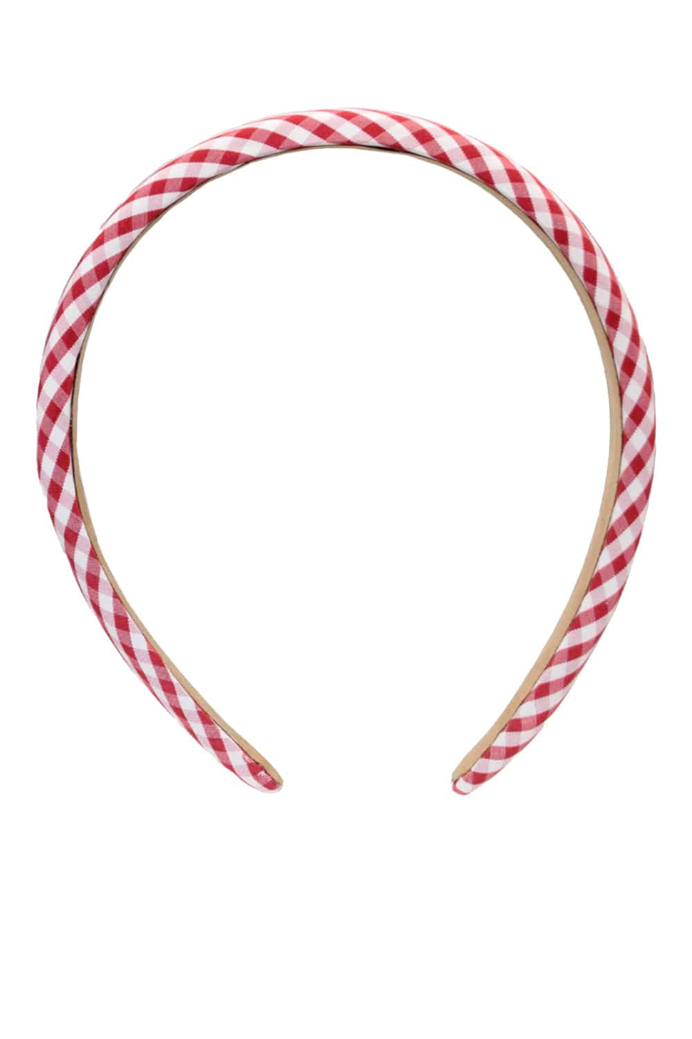 EMI JAY Cherry Gingham Halo Padded Headband