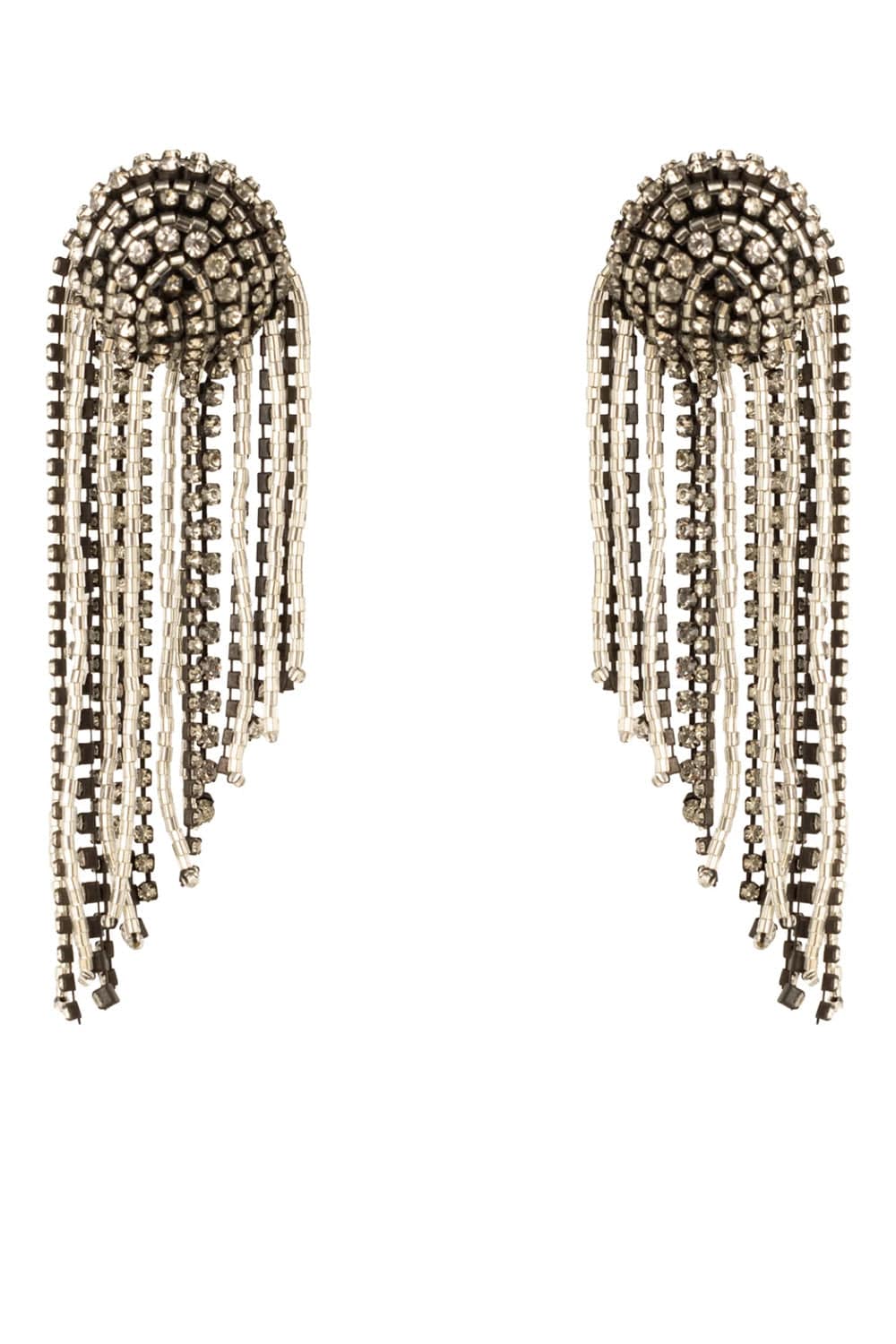 Mignonne Gavigan Noor Crystal Fringe Drop Earrings