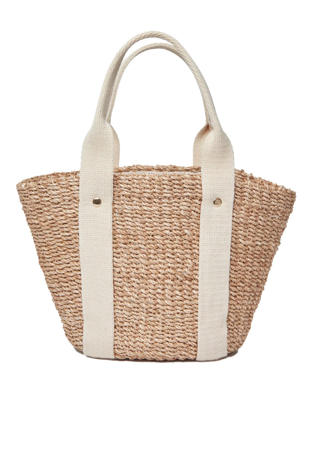 KAYU Mini Toci Ivory Natural Straw Tote