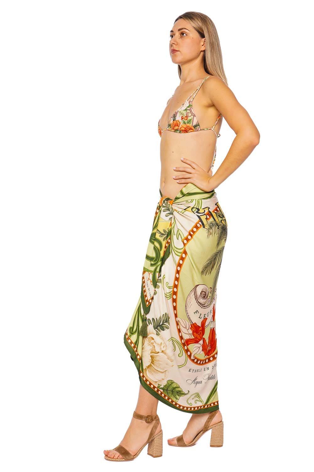 Agua Bendita Marine Été Pareo Cover Up