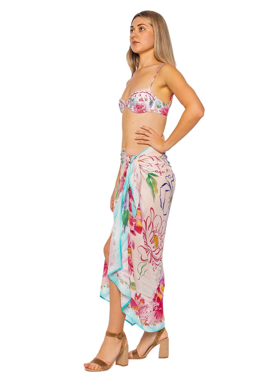 Agua Bendita Marine Chroma Pareo Cover Up