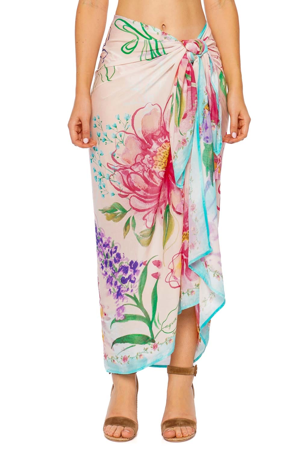 Agua Bendita Marine Chroma Pareo Cover Up