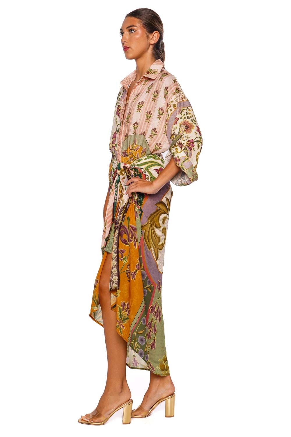 Agua Bendita Chrissy Aura Button Down Shirt