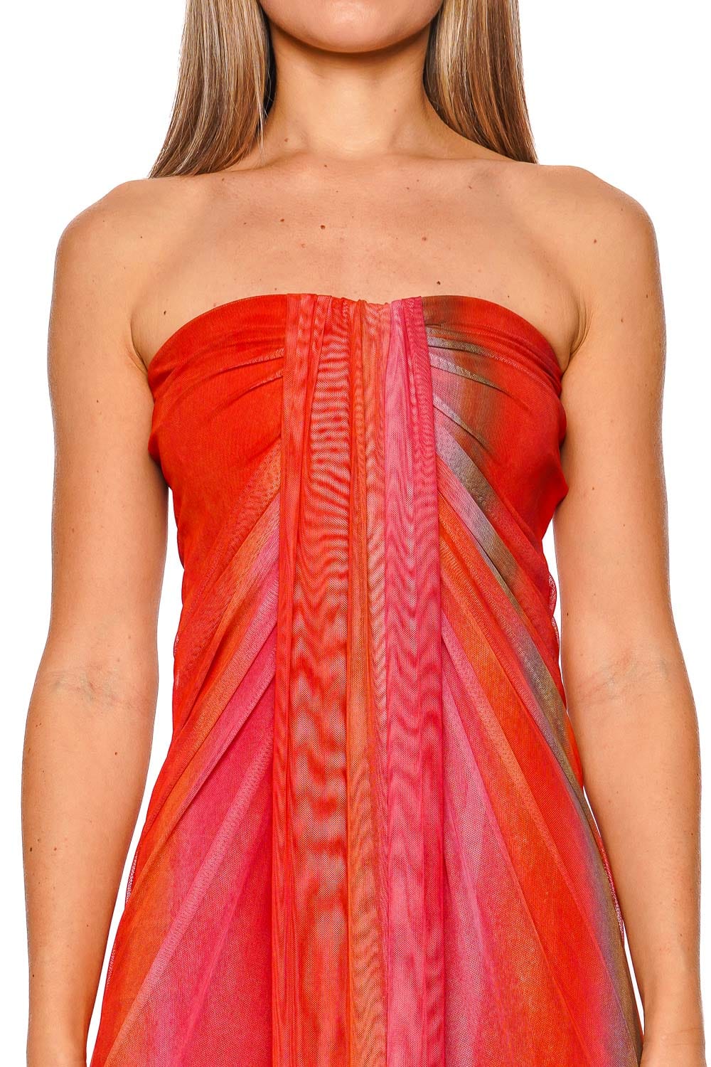 BAOBAB Lena Mi Colores Strapless Maxi Dress