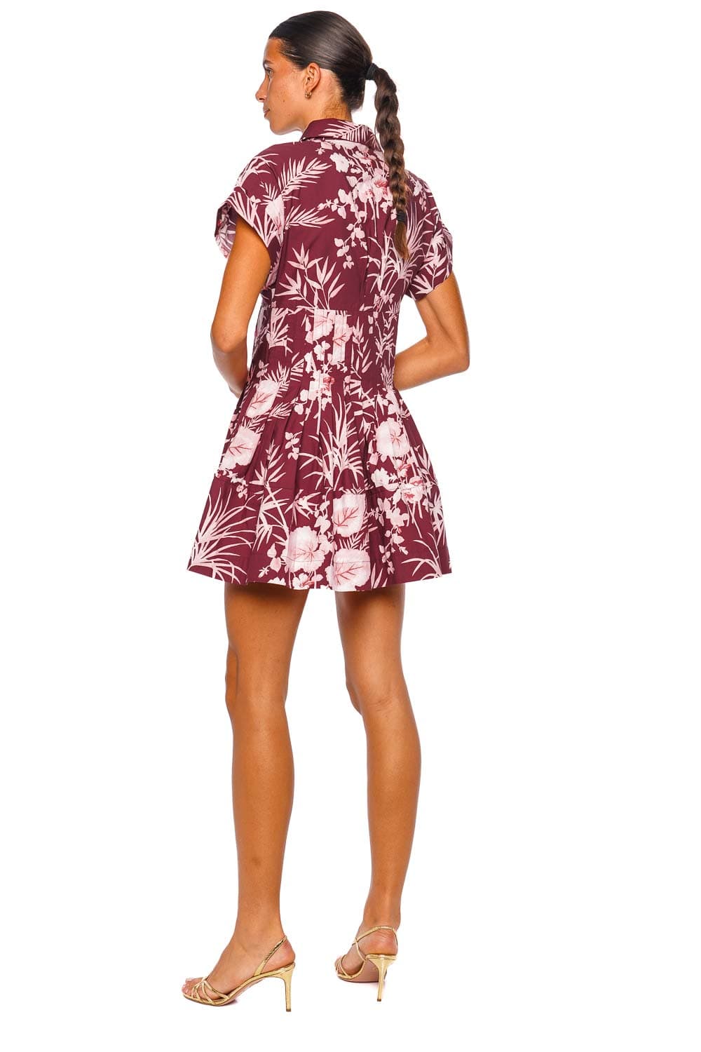 Cara Cara Nash Paradise Blush Short Sleeve Mini Dress