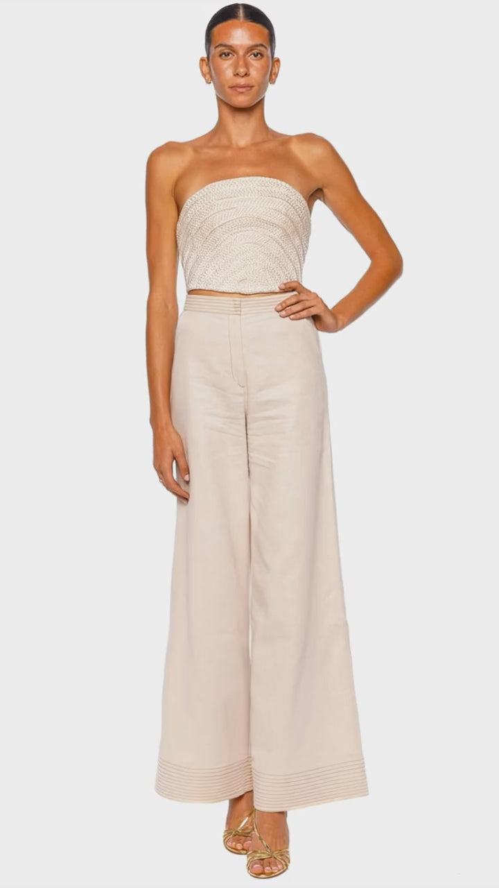 En Film High Rise Wide Leg Pant
