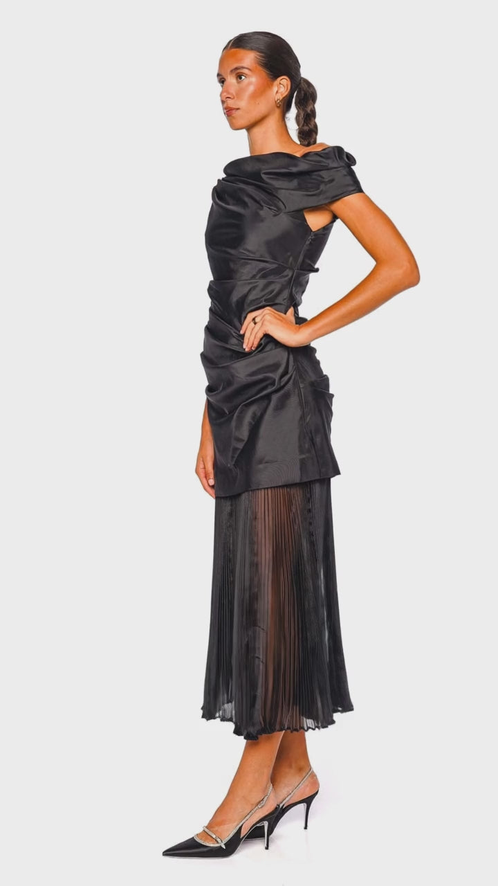 R*様 Garnier Pleated Dress 92cc0c49a583495982fc5a2c3a77aa