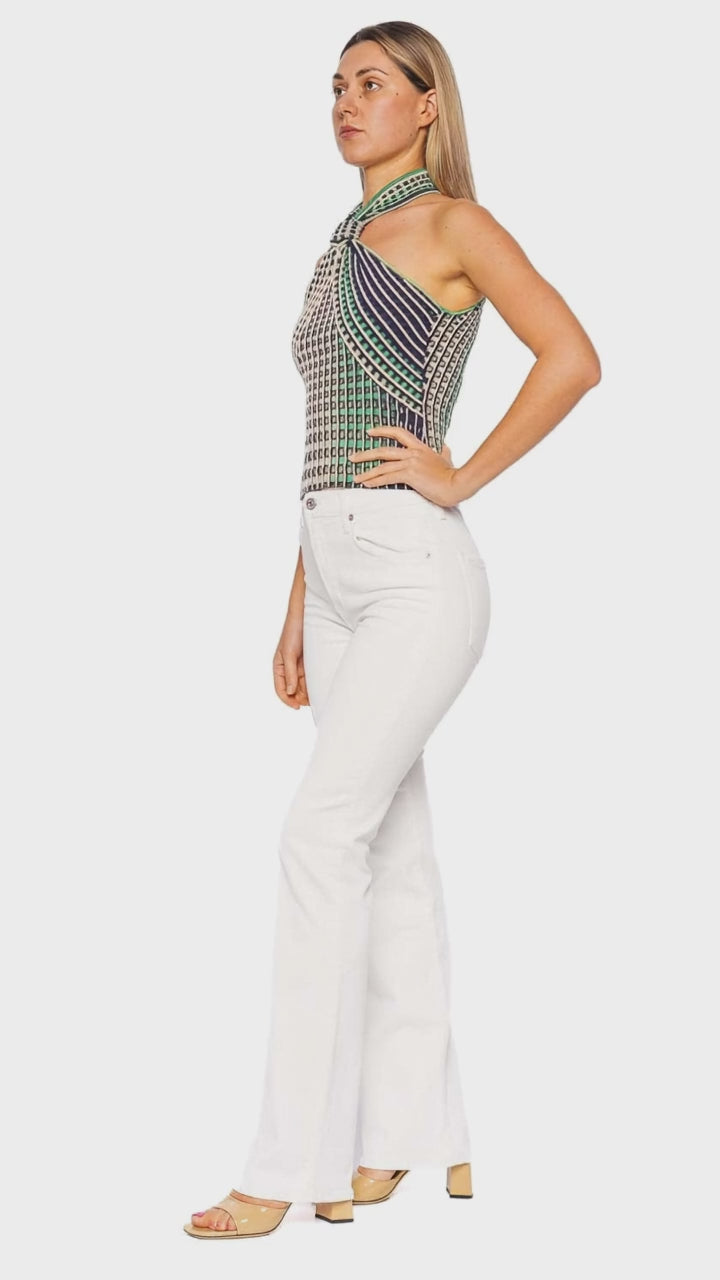 Lyrix Midnight Multi Halter Top