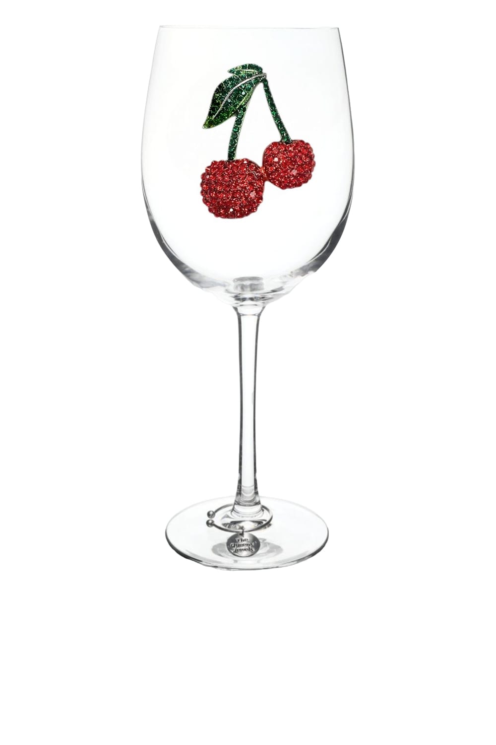 The Queens’ Jewels Cherries Jewel Stemmed Wine Glass