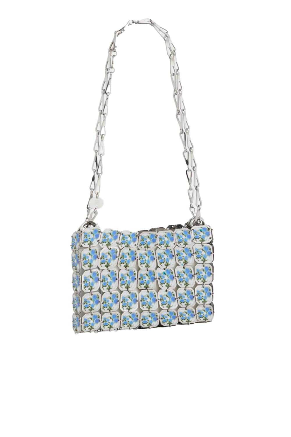 1969 Porcelain Floral Square Nano Bag