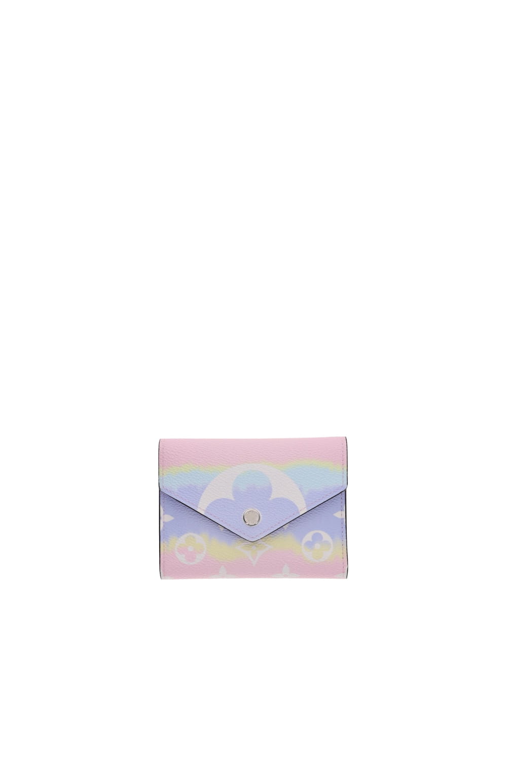 Lola's Closet Louis Vuitton Pastel Rainbow Logo Wallet