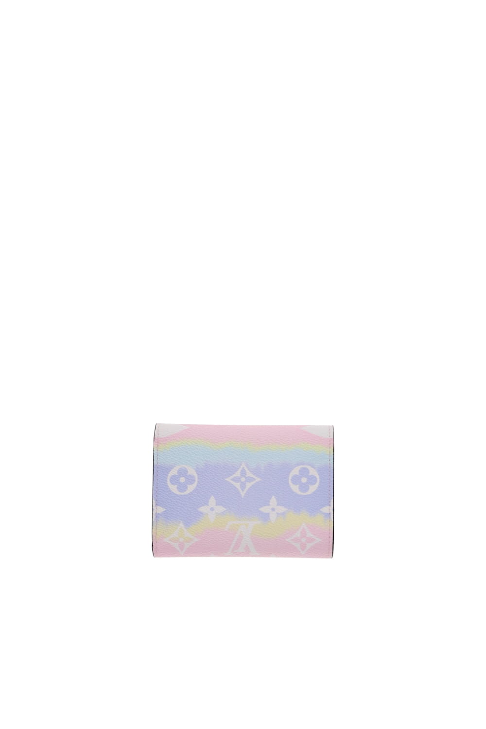 Lola's Closet Louis Vuitton Pastel Rainbow Logo Wallet
