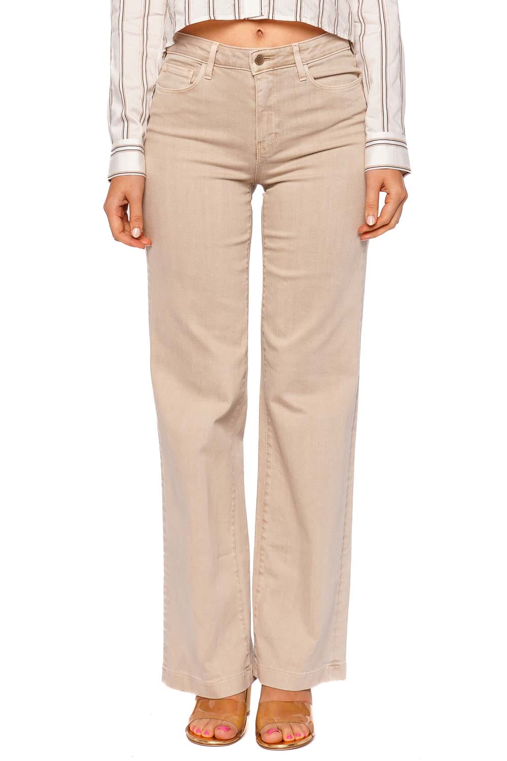 L'AGENCE Scottie Biscuit High Rise Wide Leg Jean