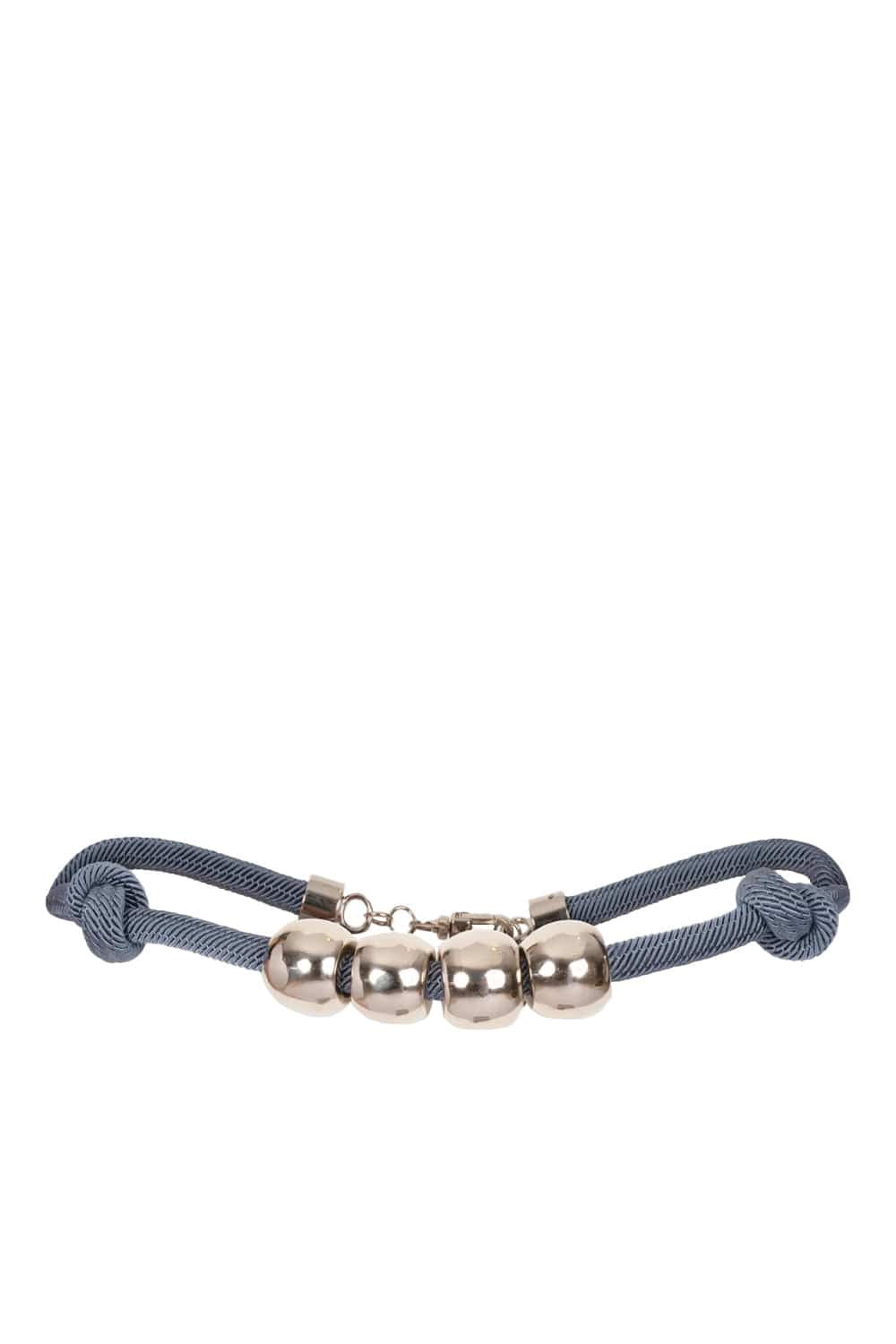 Silvia Tcherassi Sam Indigo Knotted Rope Belt